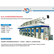 Pharmacy Aluminum Foil Coating and Printing Machine Df